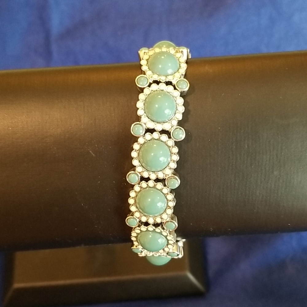 Lia Sophia teal sparkle bracelet